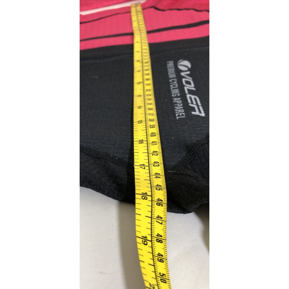 Voler Cycling Jersey Long Sleeve Womens Pro Race Pink Black Sz XS - Picture 10 of 11